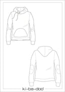 Papierschnittmuster Kibadoo Palouis Hoodie