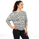 Papierschnittmuster Schnittreif Frau Silvie Fledermausshirt