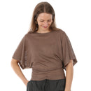 Papierschnittmuster Schnittreif Fledermausshirt Frau Tessa