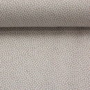 Baumwolle Stoff Punkte beige Swafing Dotty