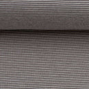 Jersey Stoff Streifen grau Swafing Bella