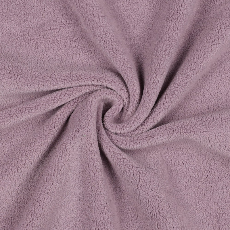 Micro-Fleece Stoff altrosa