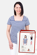 Papierschnittmuster Pattydoo Karree-Shirt Jill