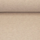 Swafing Jin melange Stoff Strickstoff Baumwollstrick beige