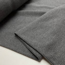 Swafing Jin melange Stoff Strickstoff Baumwollstrick dunkelgrau