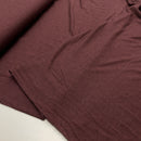 Viskose Woll Jersey Stoff uni bordeaux