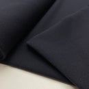 Toptex schwerer  Viskose Crepe Stoff mit Elastan dunkelblau