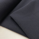 Toptex schwerer  Viskose Crepe Stoff mit Elastan dunkelblau