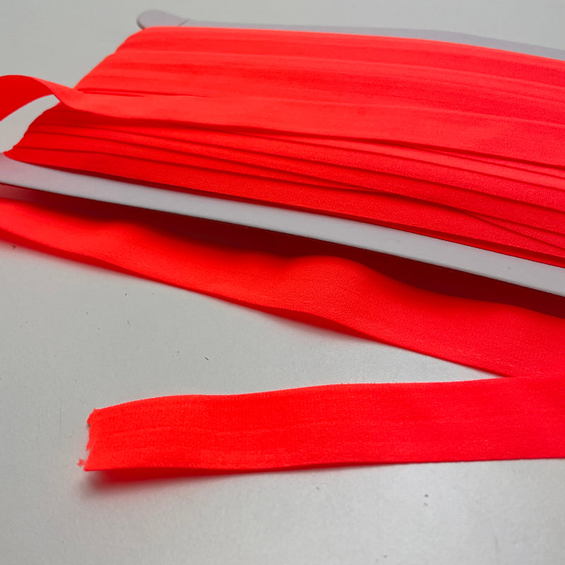Falzgummi Einfassband elastisch 20 mm neonorange
