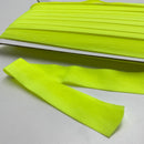 Falzgummi Einfassband elastisch 20 mm neongelb