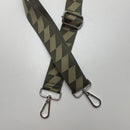 Fertiger Taschengurt Gurtband oliv Muster