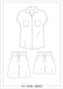 Papierschnittmuster Kibadoo Leevke Kombi