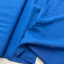 Viskose Stoff uni royalblau