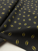 Baumwolle Stoff Batman schwarz