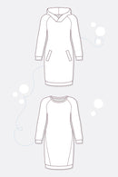 Papierschnittmuster Pattydoo Ronja Sweatkleid