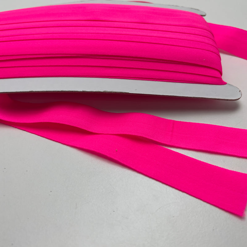 Falzgummi Einfassband elastisch 20 mm neonpink