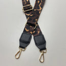 Fertiger Taschengurt Gurtband braun Leo