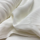 Viskose Blusen Stoff weiß
