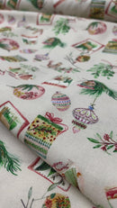 Westfalen Baumwolle Webstoff Weihnachten Christbaumschmuck