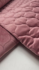 Samt Stepp Stoff Stepper Swafing Osaka Martindale altrosa