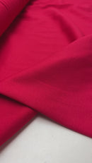 Romanit Jersey Stoff uni rot