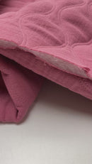 Jacken Doubleface Musselin Stepp Stoff Stepper rosa