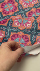 Samt Stoff Boho Velvet by Bienvendio Colorido