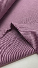 Jersey Stoff Streifen lila Swafing Bella