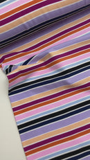 Jersey Stoff Streifen bunt