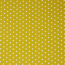 Poppy Baumwolle Sterne senfgelb