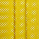 Beschichtete Baumwolle Stoff Punkte gelb Poppy Design
