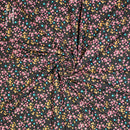 Fibre Mood Baumwolle schwarz Blumen