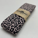 Jersey-Schrägband Leo altrosa