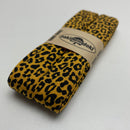 Jersey-Schrägband Leo senf