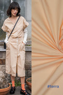 Fibre Mood Baumwolle Silicon Poplin nude