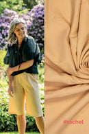 Fibre Mood Leinen Viskose uni camel