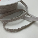 Elastic-Abschlusslitze 8mm hellgrau