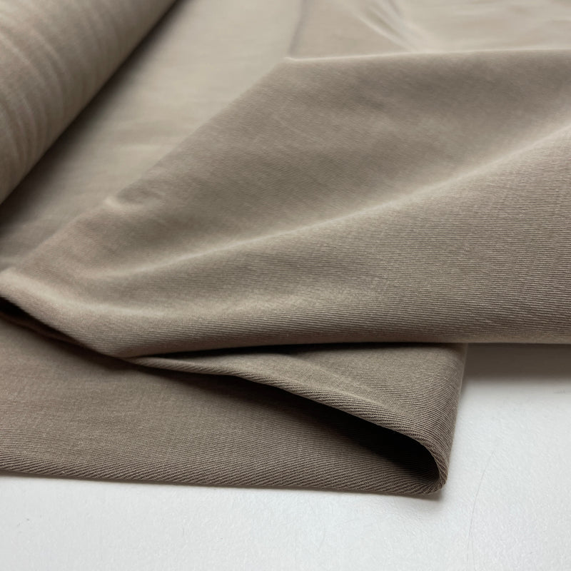 Tencel Stretch Stoff uni beige