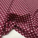 Baumwolle Weihnachten Rentier dunkelrot Swafing Nordpool