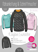 Papierschnittmuster Kibadoo Basic Raglan Sweater