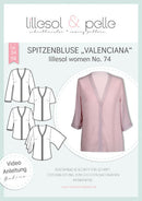 Papierschnittmuster Lillesol & Pelle No. 74 Valenciana Bluse