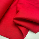Leinen Stoff uni rot