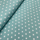 Poppy Baumwolle Sterne mint