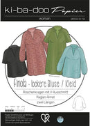Papierschnittmuster Kibadoo Finola Bluse