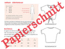 Papierschnittmuster Schnittreif Frau Billie Shirt