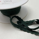 Elastic-Abschlusslitze 8mm dunkelgrün