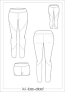Papierschnittmuster Kibadoo Sport Tight