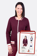 Papierschnittmuster Pattydoo Hanna Collegejacke