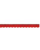 Elastic-Abschlusslitze 8mm rot