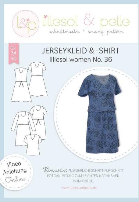 Papierschnittmuster Lillesol & Pelle No. 36 Kleid